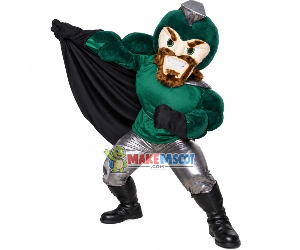 Muscular Bearded Titan Mascot Costume