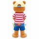 Well-behaved Squirrel Wearing Sun Hat Mascot Costume Well-behaved Squirrel Wearing Sun Hat Mascot Costume