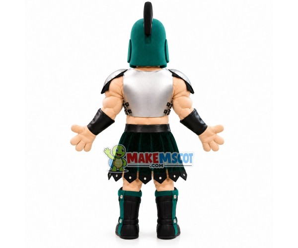 University Blue Eyed Spartan Warrior Mascot Costume University Blue Eyed Spartan Warrior Mascot Costume
