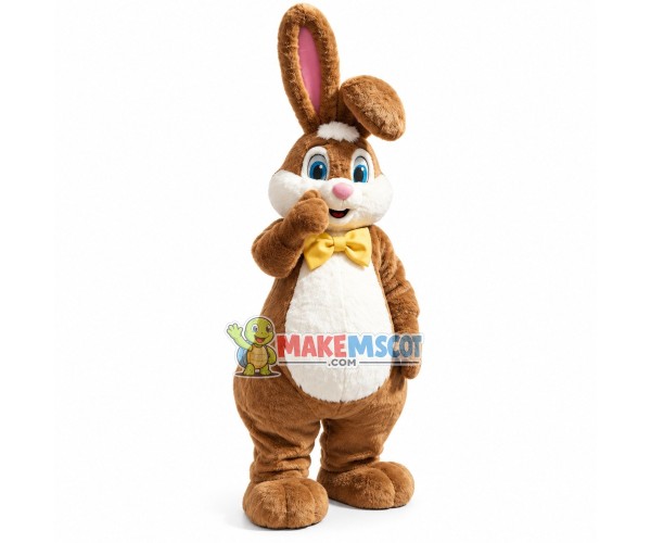 Adult Blue-eyed Bunny Outdoor Mascot Costume Adult Blue-eyed Bunny Outdoor Mascot Costume