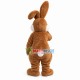 Adult Blue-eyed Bunny Outdoor Mascot Costume Adult Blue-eyed Bunny Outdoor Mascot Costume