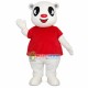 Cute Big-eyed White Bear Mascot Costume Cute Big-eyed White Bear Mascot Costume