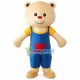 Baby Bear Wearing Pocket Bodysuit Mascot Costume