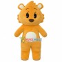 Navie Yellow Little Lion Mascot Costume