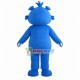 Frank Light Blue Tired Bear Mascot Costume Frank Light Blue Tired Bear Mascot Costume