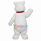 Adult Warm Long Wool White Bear Mascot Costume Adult Warm Long Wool White Bear Mascot Costume