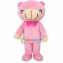 Plush Pink Smiley Bear Mascot Costume