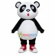 Surprised Small Eyed Baby Panda Mascot Costume Surprised Small Eyed Baby Panda Mascot Costume