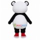 Surprised Small Eyed Baby Panda Mascot Costume Surprised Small Eyed Baby Panda Mascot Costume
