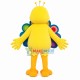 Little Peacock With Colorful Tail Mascot Costume Little Peacock With Colorful Tail Mascot Costume