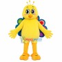 Little Peacock With Colorful Tail Mascot Costume