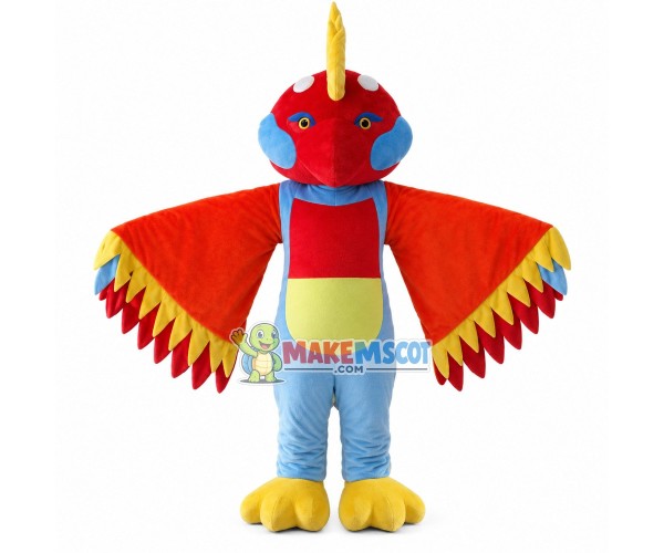 Blue Peacock of The Zoo Mascot Costume