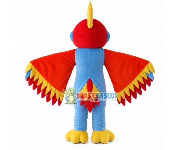 Blue Peacock of The Zoo Mascot Costume Blue Peacock of The Zoo Mascot Costume