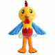 Little Chicken With Blue Wings Mascot Costume Little Chicken With Blue Wings Mascot Costume