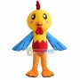 Little Chicken With Blue Wings Mascot Costume