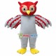 Red-headed Adult Size Owl Mascot Costume Red-headed Adult Size Owl Mascot Costume