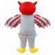 Red-headed Adult Size Owl Mascot Costume Red-headed Adult Size Owl Mascot Costume