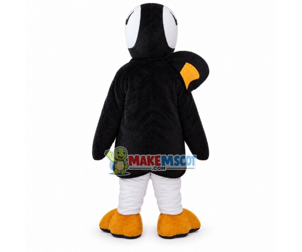 Mr Penguin Wearing Long Coat Mascot Costume Mr Penguin Wearing Long Coat Mascot Costume
