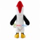 Short Plush Flamingo With Fierce Look Mascot Costume Short Plush Flamingo With Fierce Look Mascot Costume
