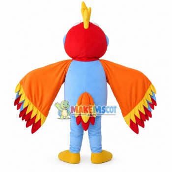 Big-winged Polychromatic Bird Mascot Costume Big-winged Polychromatic Bird Mascot Costume