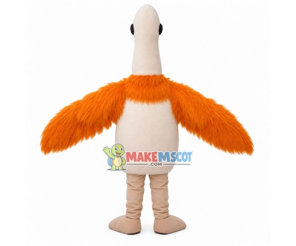 Long Necked Plush Ostrich Mascot Costume