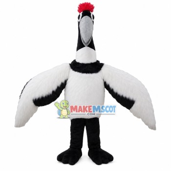 Long Necked Plush Ostrich Mascot Costume Long Necked Plush Ostrich Mascot Costume