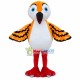 Small Sparrow With Orange Wings Mascot Costume