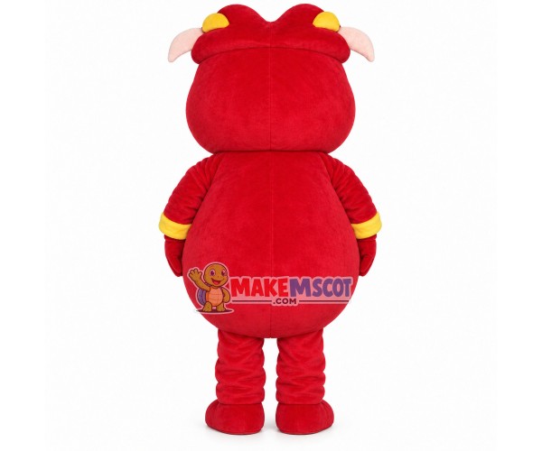The Optimistic Young Pigman Mascot Costume The Optimistic Young Pigman Mascot Costume