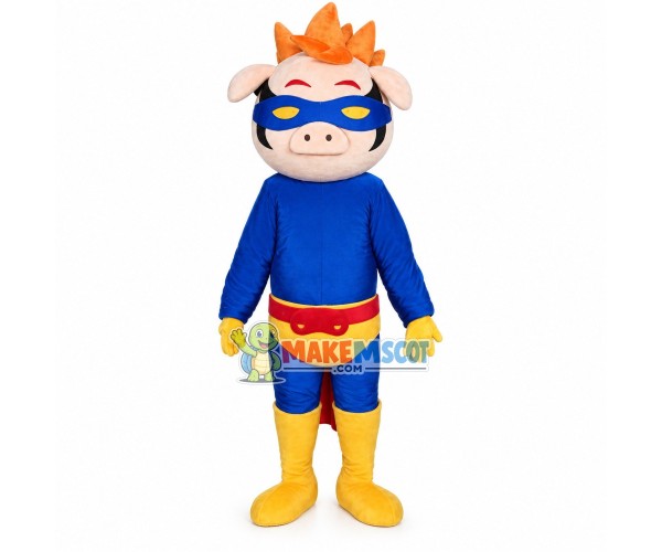 Arrogant The Muscular Super Q Mascot Costume Arrogant The Muscular Super Q Mascot Costume