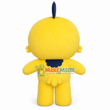 Shiny Big Eyes Chicken Cartoon Mascot Costume Shiny Big Eyes Chicken Cartoon Mascot Costume