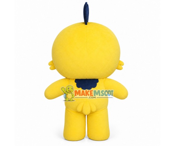 Shiny Big Eyes Chicken Cartoon Mascot Costume Shiny Big Eyes Chicken Cartoon Mascot Costume