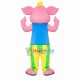 Handmade Soft Pink Pig Mascot Costume Handmade Soft Pink Pig Mascot Costume