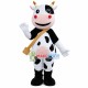 Healthy Growing Cow Mascot Costume Healthy Growing Cow Mascot Costume