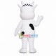 Pleasant Pure White Cow Mascot Costume
