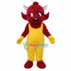 The Navie Red Calf Mascot Costume