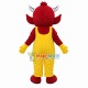 The Navie Red Calf Mascot Costume The Navie Red Calf Mascot Costume