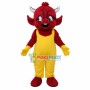 The Navie Red Calf Mascot Costume