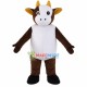 Marked Calf of The Farm Mascot Costume Marked Calf of The Farm Mascot Costume