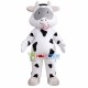 Little Cow With Pacifier Mascot Costume Little Cow With Pacifier Mascot Costume