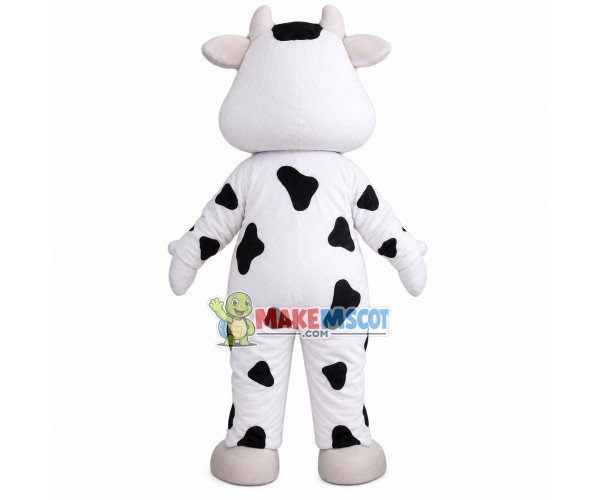 Little Cow With Pacifier Mascot Costume Little Cow With Pacifier Mascot Costume