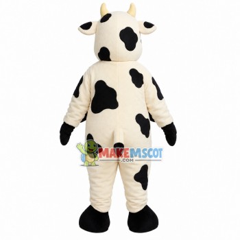 Growing Cow With Calling Bell Mascot Costume Growing Cow With Calling Bell Mascot Costume