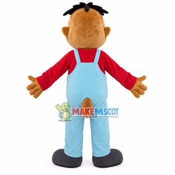 Happy Dog Showing Front Teeth Mascot Costume