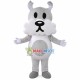 Adult Size Gray & White Dog Mascot Costume Adult Size Gray & White Dog Mascot Costume