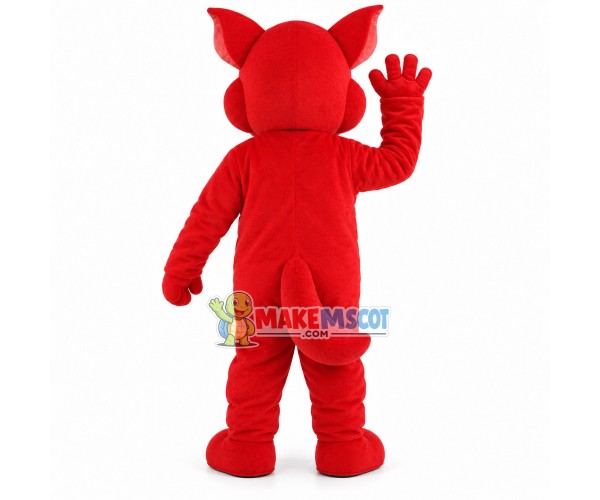 Hilarious Red Dog Wearing Sunglasses Mascot Costume Hilarious Red Dog Wearing Sunglasses Mascot Costume