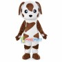 Lovely Brown Dalmatian Mascot Costume