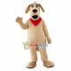 Rural Dog In Red Sacrf Mascot Costume Rural Dog In Red Sacrf Mascot Costume