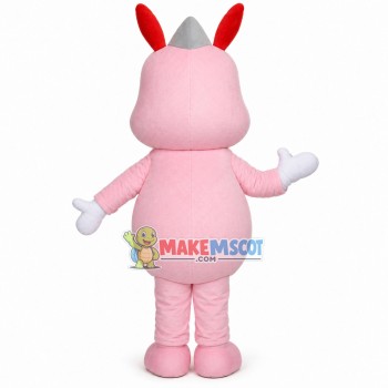 Lively Dragon With White Eyebrows Mascot Costume Lively Dragon With White Eyebrows Mascot Costume