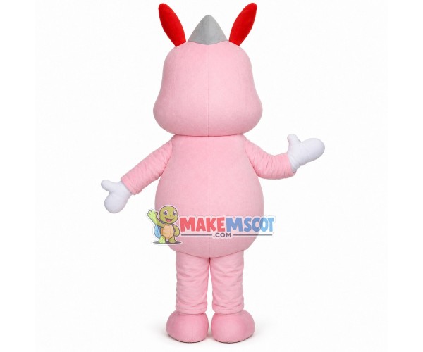 Lively Dragon With White Eyebrows Mascot Costume