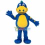 Blue Dragon With Big Nostrils Mascot Costume