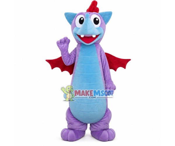 Flying Dragon With Long Body Mascot Costume Flying Dragon With Long Body Mascot Costume